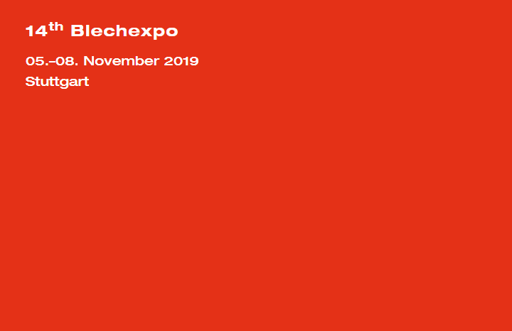 Blechexpo exhibition program confirmed