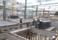 데크 및 철근 배근