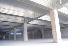 콘트리트 타설 후 완료